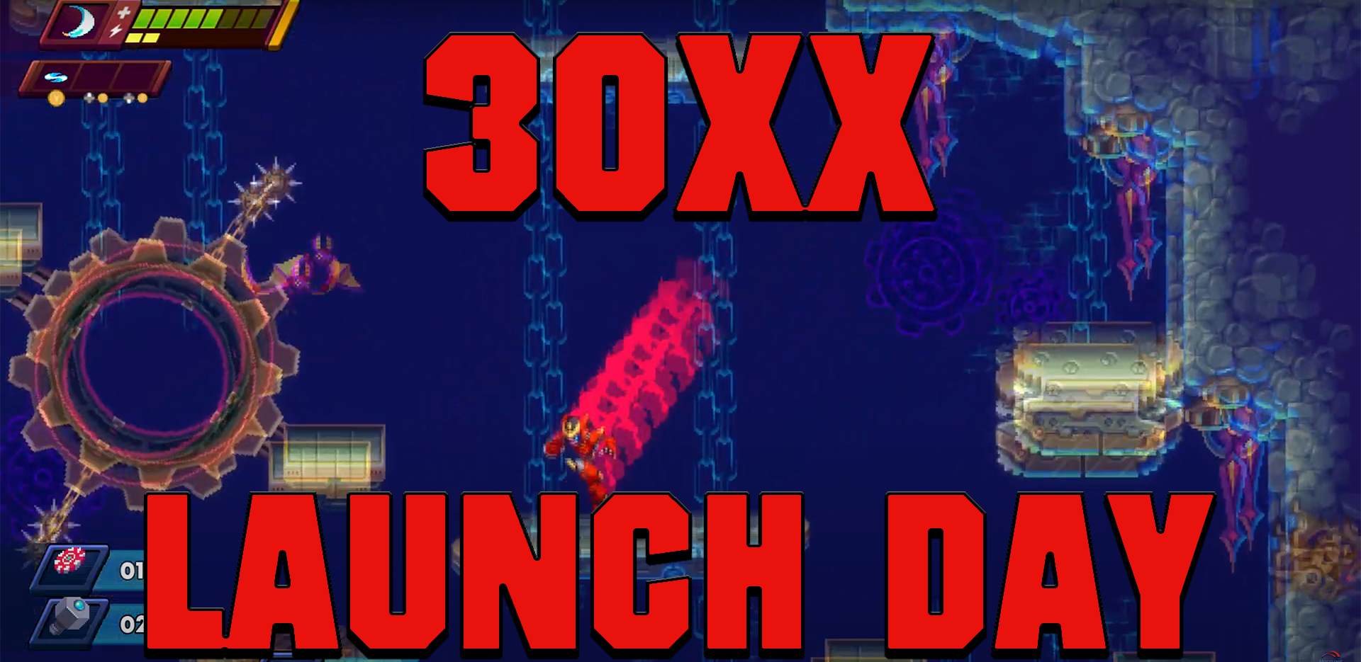 30XX has released/launched! Here are two videos, one CO-OP the other regular gameplay footage!